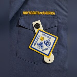 Vintage BSA Boy Scouts of America Cub Scout Uniform shirt